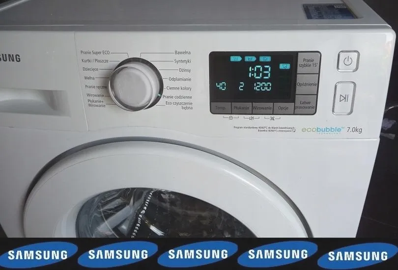 Ile wody zużywa pralka Samsung Eco Bubble? Sprawdź, co musisz wiedzieć!