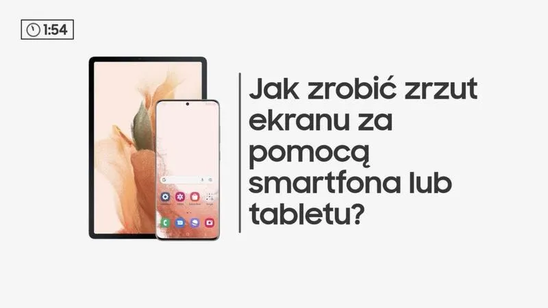 Jak łatwo zrobić zrzut ekranu na urządzeniach Samsung?