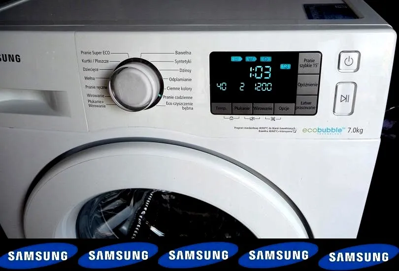 Jak skutecznie odblokować pralkę Samsung Eco Bubble w kilku prostych krokach