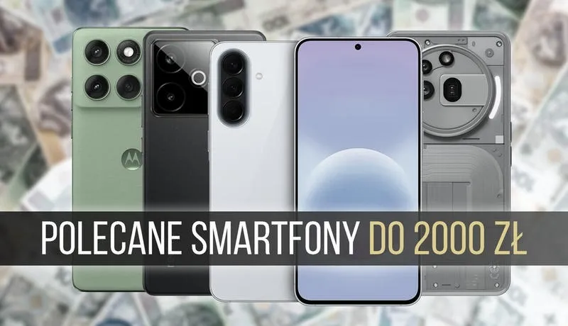 Spis top telefonów do 2000 zł — styczeń 2026: sprawdzone modele i rekomendacje