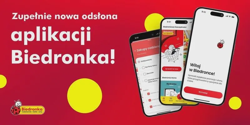 Aplikacja Biedronka Android