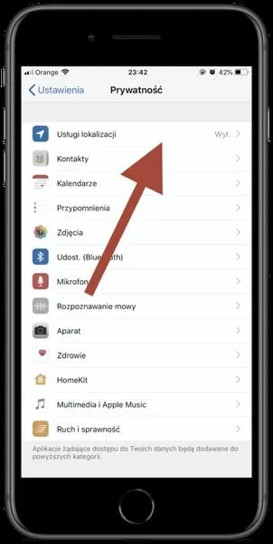 Błędy w ustawieniach lokalizacji