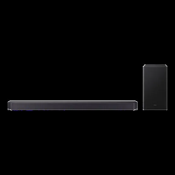 Cienki soundbar z subwooferem