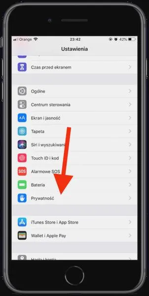 Lokalizacja na iPhone