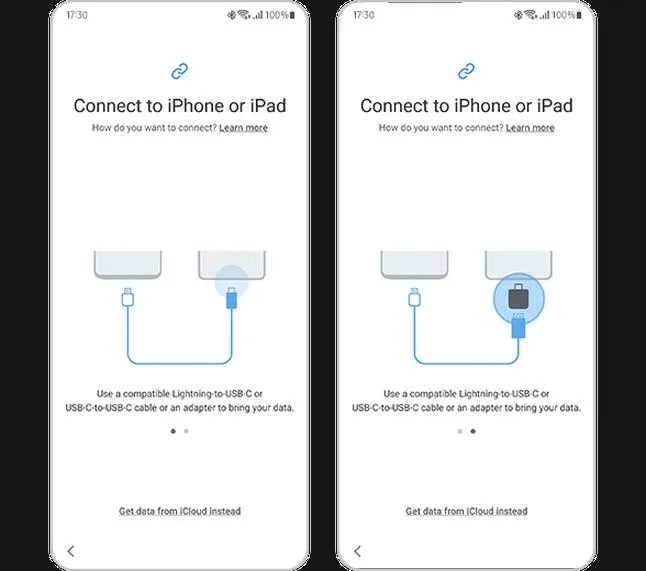 Przenoszenie danych z iPhone