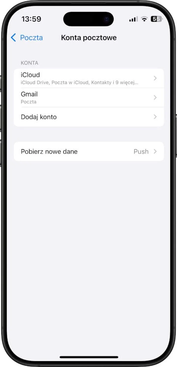 Przenoszenie kontaktów Android iPhone