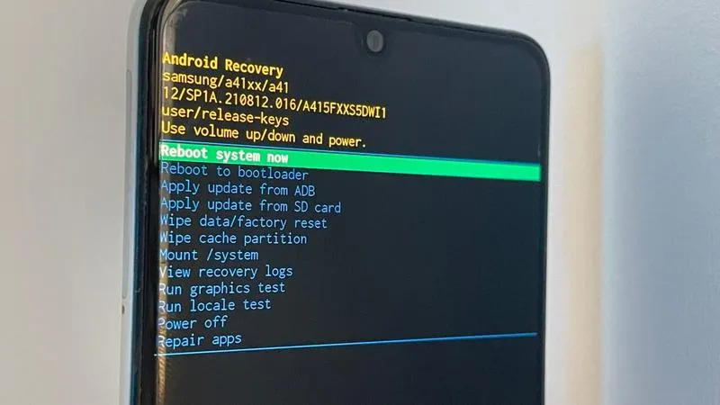 Przywracanie sprawności telefonu