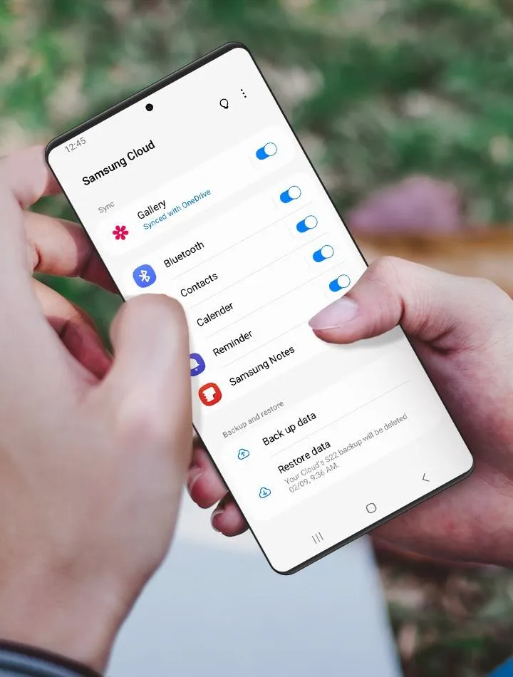 Samsung Smart Switch transmisja danych