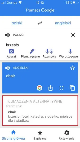 Tłumaczenie z angielskiego na polski