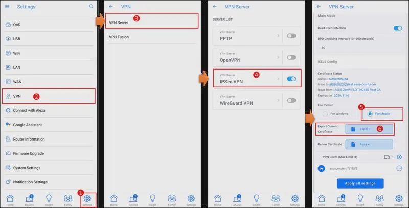 VPN na Androida